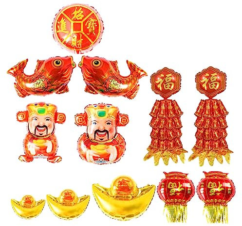 Alasum Festival Ballon 12pcs Neue House Party Aluminium Film Ballon Kit Für Feiern