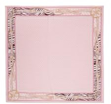 GUESS Foulard zamira animalier 4g logo 130X130 AW5302SIL03 orchidea logo
