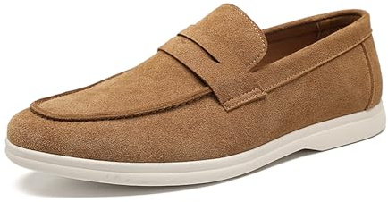 Scarpe Casual da Uomo Penny Loafers Classiche Scarpe Eleganti Senza Lacci