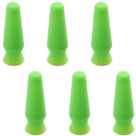 Yuyyurt Scleral Lens Remover and Inserter Pack of 6 Ventless Contacts Removal Tool for Hard Contact Lenses & Prosthetic Eyes