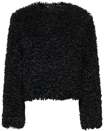 JDY Damen Kunstfelljacke Plüschjacke JDYNeo Faux Fur Jacket