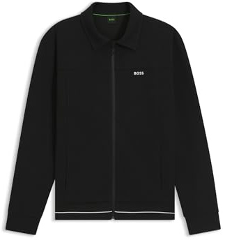 BOSS Sweatshirt Aus Baumwoll-Mix Mit Logo-Stickerei