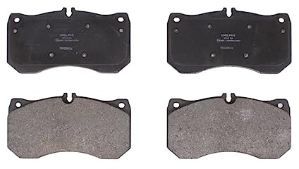 DELPHI LP2713 Bremsbelagsatz Bremsbeläge Vorne ohne Zubehör Kompatibel mit AUDI A6 Avant 4G5, 4GD, C7