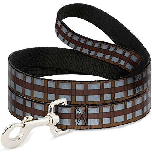 Star Wars Dog Leash | Star Wars Chewbacca Bandolier Bounding Browns Gray Durable Stylish For Walks
