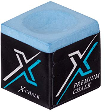 Exceed X-Chalk Billardqueue Billardkreide, Blau, 1 Stück