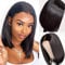 PORSMEER Bob Perücke schwarz Kurze Gerade lace hairline front wig Synthetische Haar Cosplay Tägliche Party Perücke für Frauen Natürliche Wie Echthaar