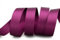 finemark 3 m x 15 mm Satinband Fuchsia Beere (616) doppelseitiges Schleifenband aus Satin ohne Draht weich und glänzend Geschenkband Deko Band Double face Dekoband Dekorieren Basteln