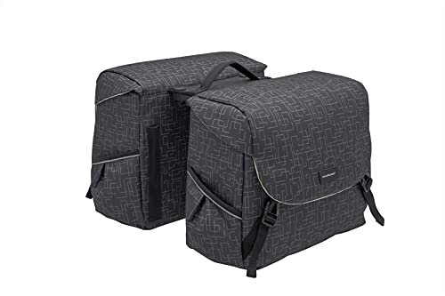 New Looxs Mondi Joy Double Racktime Doppeltasche, Ivy Black, 38 Liter
