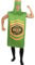Funidelia Green Bottle of Beer Costume for man, One Size Drink, Alcohol - Fancy dress for adults for parties, Carnival and Halloween