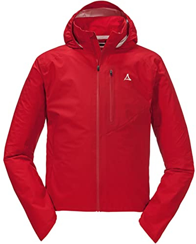Schöffel Herren 2.5L Jacket Bohusleden M, extrem leichte, atmungsaktive Regenjacke, wasserdichte Fahrradjacke mit 20.000 mm Wassersäule