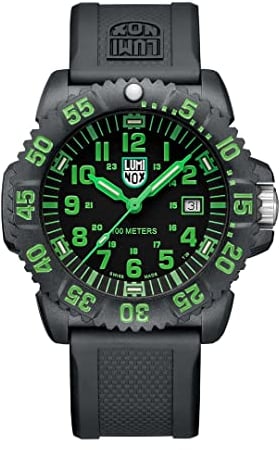 Luminox - G Kollektion Sea Lion - Herren Uhr - 44mm - X2.2067 - Militäruhr in Schwarz mit Datumsanzeige - 100m Wasserdicht - Herrenuhr - Mehrere Varianten - Hergestellt in der Schweiz