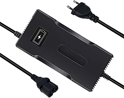 YZPOWER Blei-Säure Akku E-Bike Ladegerät 48V 4A Universal Elektrofahrrad Roller Batterieladegerät für 58V Blei-Säure-Batterien mit C13 Anschluss