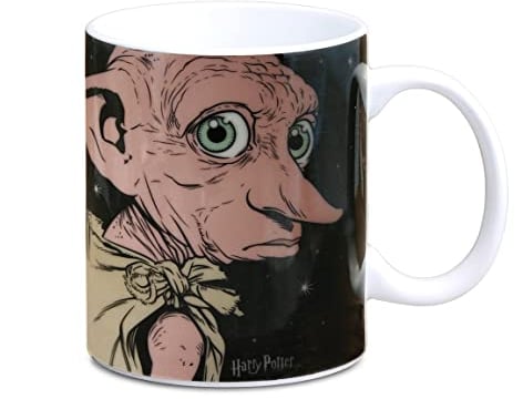 Logoshirt® Harry Potter - Dobby Is A Free Elf I Porzellan Tasse - Kaffeebecher, 300 ml I in farbiger Geschenkverpackung I Lizenziertes Original Design