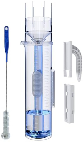CLIMALYTIC Tropo - Pluviometro e manometro da Neve, antigelo per Tutte Le Condizioni atmosferiche, per Uso esteso all'Esterno, Grande capacità di 34,3 cm, precisione Professionale, Approvata CoCoRaHS