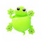 MAGICLULU Zahnbürstenhalter Für Kinder Wandmontage Zahnbürstenhalter Cartoon-zahnbürste Frosch Gecko Grün