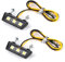 Joynine Universal LED Motorrad-Kennzeichenbeleuchtung | 12V | Kennzeichenbeleuchtung | Motorrad-Rücklicht mit 3 superhellen LEDs | Wasserdicht | für alle Motorrad- und Quad-Modelle
