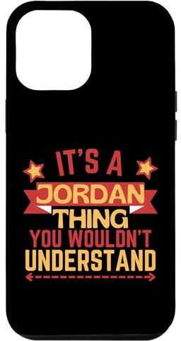 iPhone 12 Pro Max Jordan Name Funny Gift For Jordan Case