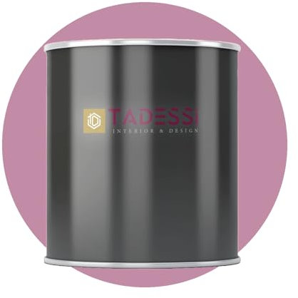 Tadessi Peinture d'intérieur rose framboise - Peinture murale mate lavable - Sans odeur et sans solvant - Bidon de 1 l