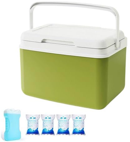 Kühlbox – Camping-Koffer, leicht, tragbare Kühlbox für den Außenbereich | Aufbewahrungseimer mit großer Kapazität für Trekking, Wandern, Wochenendausflüge und Ausländer