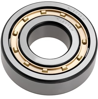 eMagTech Zylinderrollenlager NJ204-E-M mit Messingkäfig, 20 x 47 x 14 mm, für Industriemaschinen, Werkzeugmaschinen