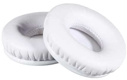 SIBOMTEX Replacement Memory Ear Pad Protein Leather Around Ear Cups Cushion Cover Compatible with Monster Beats By Dr Dre Solo & Solo HD Gen1 1.0 Headphones