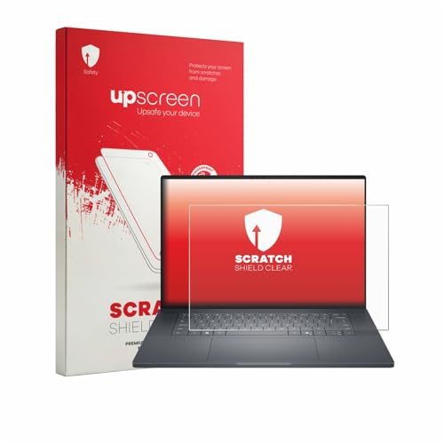 upscreen Schutzfolie für Dell Pro Precision 7 Series 16 – Made in Germany, Kristall-klar, Kratzschutz, Anti-Fingerprint