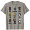 Star Wars Sprite Figuren 8-Bit Pixel Grafik T-Shirt