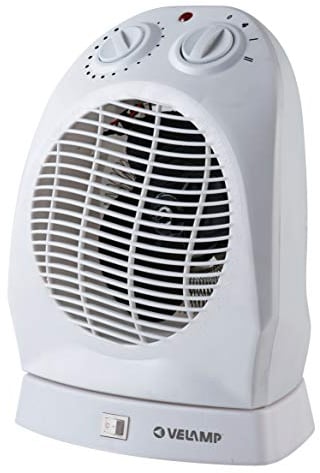 Termoventilatore 2000W bianco, base oscillante
