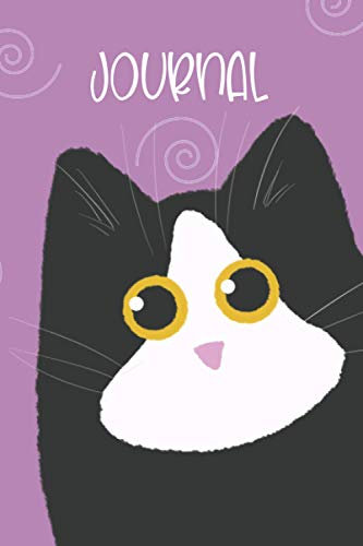 Tuxedo cat journal: A lined notebook for everyone