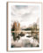 REINDERS Gerahmtes Bild, Bergsee, Wohnzimmer, Bilder, Wanddeko, Room Decor, MDF, Beige, 40x30cm