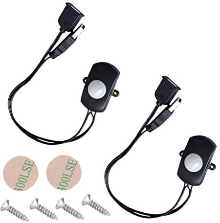 LDCRE PIR Motion Sensor Switch DC 5-24V Occupancy Sensor Switch for DIY LED Lighting, PIR Infrared Motion Sensor Detector Automatic Switch LED Strip USB Interface
