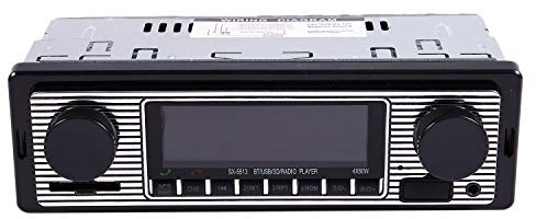 Mengmen Bluetooth Vintage Autoradio MP3 Player Stereo USB AUX Classic Car Stereo Audio