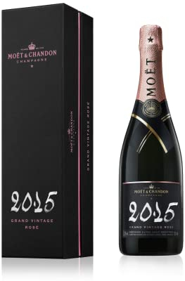 Moët & Chandon Grand Vintage Rosé 2015 Champagne, Gift Box, 75cl
