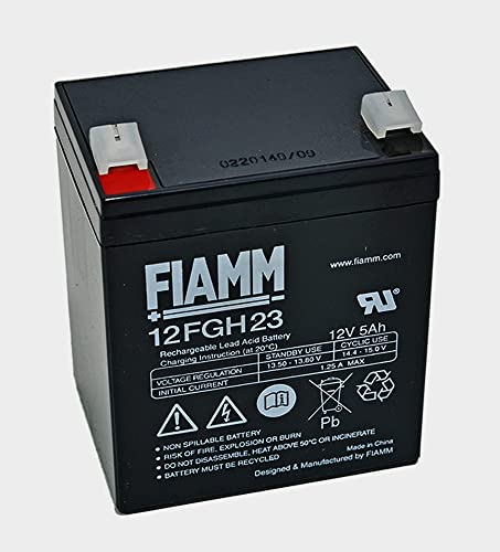 FIAMM 12FGH23 12V 5Ah Piombo batteria batteria al piombo FGH20502