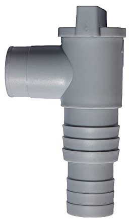 Starnearby Vanne d'arrêt pour Piscines, Robinet Valve Piscine, Valve Piscine en PVC Durable, Adaptateur pour Tuyau de Piscine 32mm, Raccord pour Tuyau de Piscine