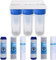 MGidea filtro acqua KIT tre stadi sei cartucce NW-BR10B4 filtrazione sedimenti e carboni attivi 1 1/2 3/4 (3/4 (26,16mm))