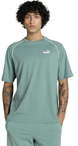 Puma Unisex Sport Tee T-Shirts, Green Moon, L EU
