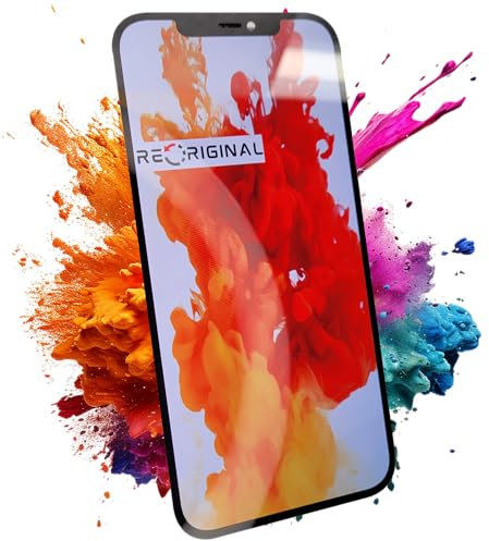 Genuine OEM OLED Full HD Screen and Digitizer Assembly for iPhone 12 Pro Max - Keep Face ID - Get Waterproof Sticker and Screen Protector Included