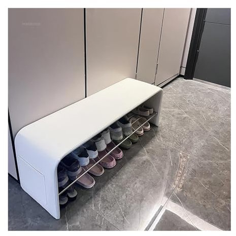 FUHAI-666 Schuhregal Schuhbank, Sofabank for das Wohnzimmer, Hängebank mit Aufbewahrungsschrank Schuhrschrank(03)