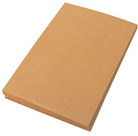 FUNOMOCYA If You Care Pergament-Backpapier fettdichte Blätter Lebensmittelblätter für Luftfritteuse Grillpfanne Küchenbacken 100 Blatt