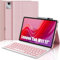 Occtingkind, Tastiera per Lenovo Tab M11, Custodia con Tastiera per Lenovo Tab M11 11 pollici 2024, Cover con Magnetica Retroilluminata Bluetooth Keyboard per Lenovo M11, Italiano layout, USB C, Rosa