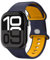 Spigen Nano Pop Armband Entwickelt für Apple Watch Serie 10 42mm, 9/8/7 41mm, SE2/SE/6/5/4 40mm, 3/2/1 38mm - Blaubeer Navy
