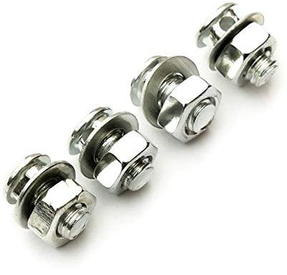 Brake Gear Pinch Anchor Bolts x4 Bicycle Bike Cycle Electric Bike BMX Mountain