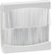 Knightsbridge Brush Module 50 x 50mm-White, Polycarbonate