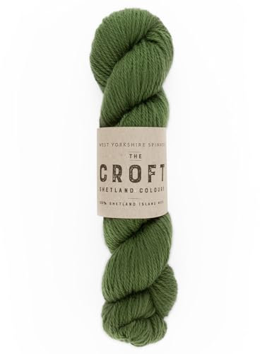 West Yorkshire Spinners 100% Shetland-Wolle, Aran 100 g Strang, Fetlar 312, Shetlandwolle zum Stricken oder Häkeln