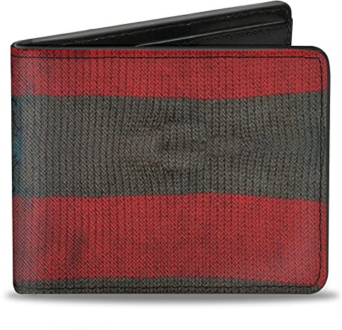 Buckle-Down Herren Geldbörse, Freddy Krüger, 4.0 x 3.5