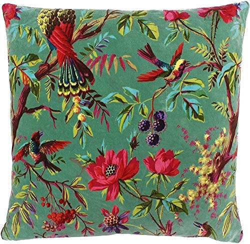 Paoletti Paradise Kissenbezug, baumwolle, Wasser,50 x 50cm