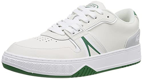 Lacoste Herren L001 0321 1 SMA Sneakers, Wht/Grn, 45 EU