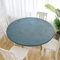 Cozomiz Jacquard Elastische Tischdecke Gartentischdecke Rundtischdecke wasserdichte rutschfeste Abwischbar Schmutzabweisend Tischdecke 70cm Runde Enge Passform Grün