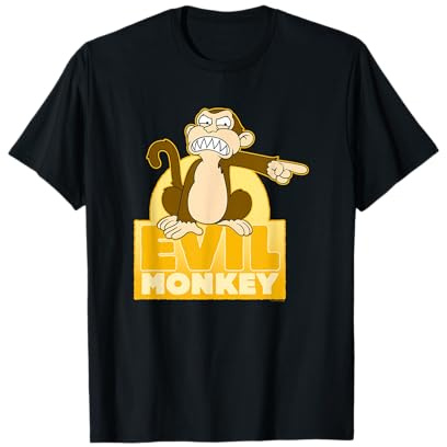Family Guy Evil Monkey Pointing Cartoon T-Shirt